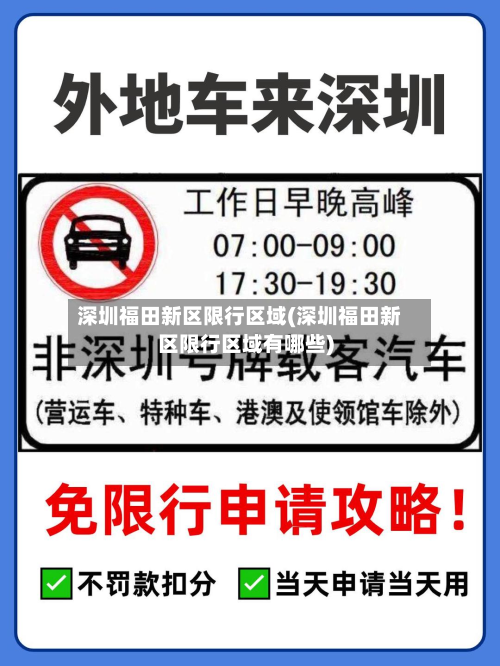 深圳福田新区限行区域(深圳福田新区限行区域有哪些)