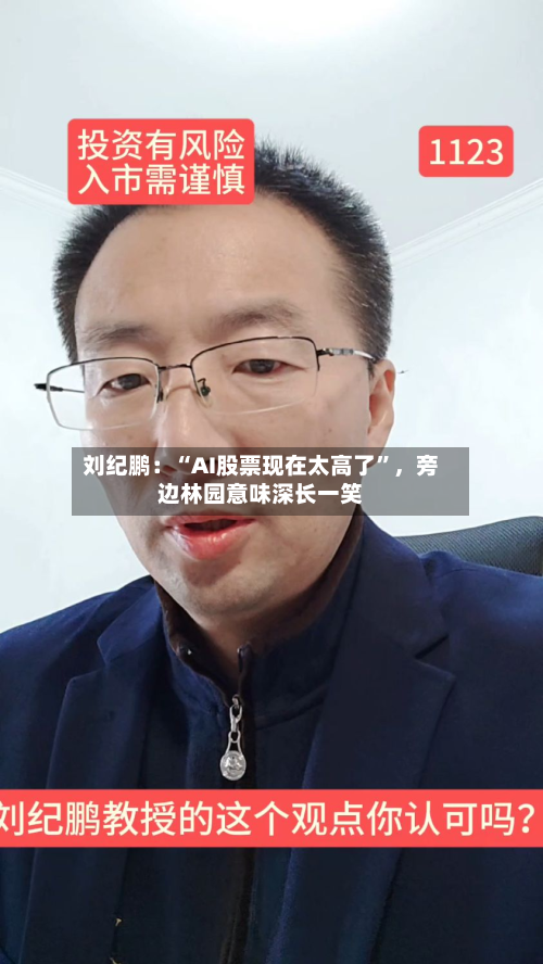 刘纪鹏：“AI股票现在太高了”，旁边林园意味深长一笑-第3张图片