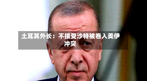 土耳其外长：不接受沙特被卷入美伊冲突-第1张图片