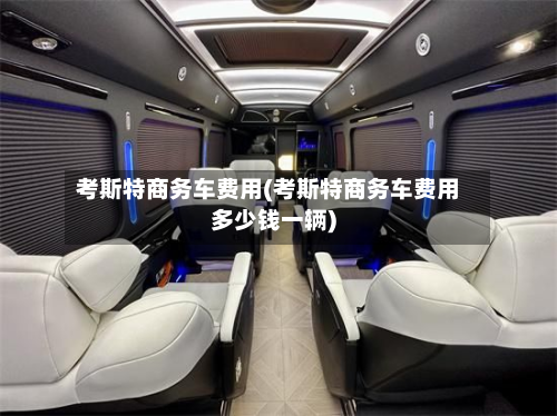考斯特商务车费用(考斯特商务车费用多少钱一辆)-第3张图片