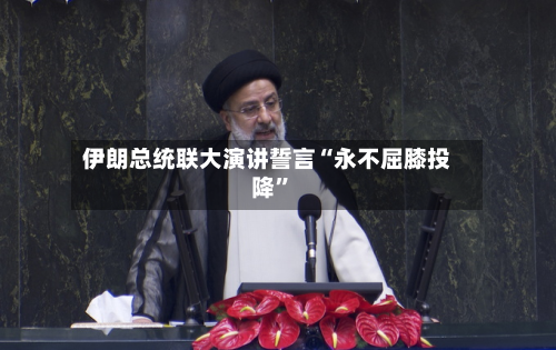 伊朗总统联大演讲誓言“永不屈膝投降”-第2张图片