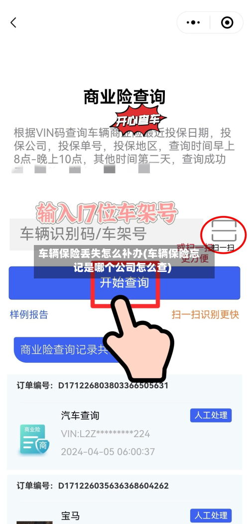 车辆保险丢失怎么补办(车辆保险忘记是哪个公司怎么查)-第2张图片