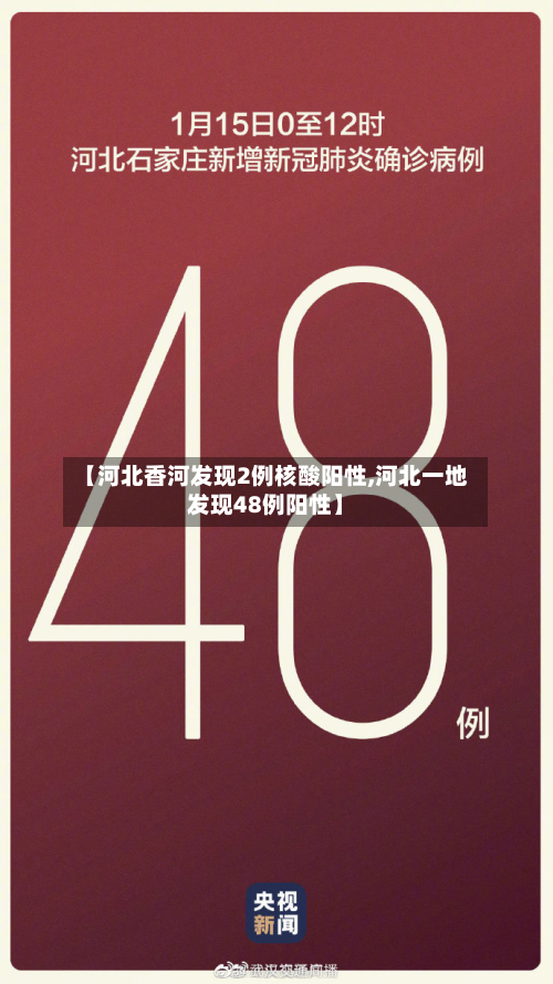 【河北香河发现2例核酸阳性,河北一地发现48例阳性】