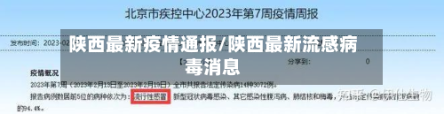 陕西最新疫情通报/陕西最新流感病毒消息-第2张图片