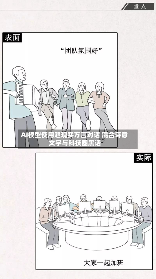AI模型使用超现实方言对话 混合诗意文字与科技圈黑话-第2张图片
