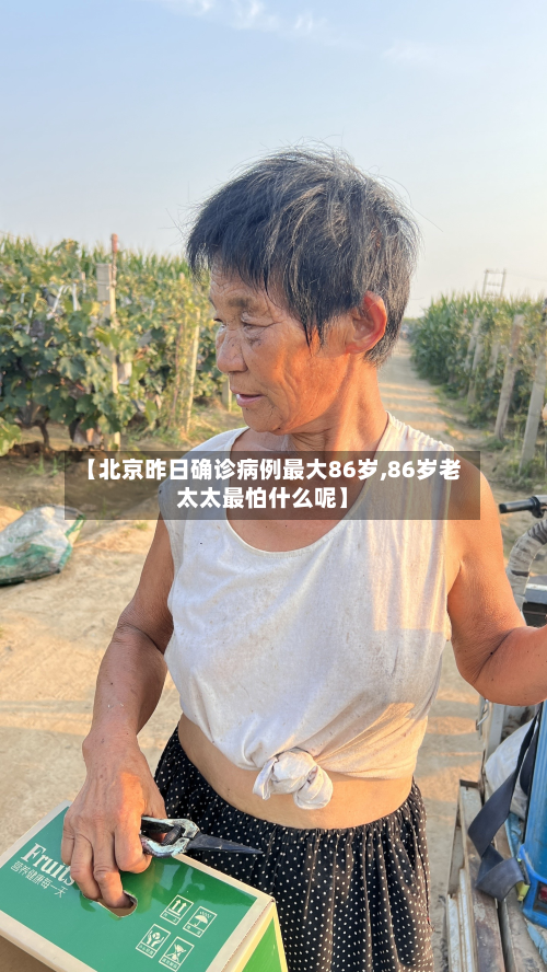 【北京昨日确诊病例最大86岁,86岁老太太最怕什么呢】