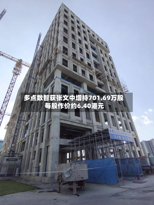 多点数智获张文中增持701.69万股 每股作价约6.40港元-第1张图片