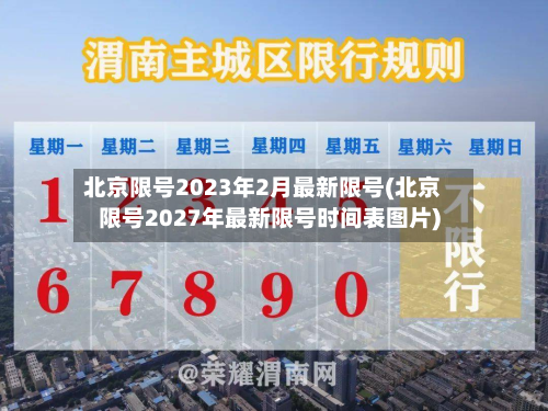 北京限号2023年2月最新限号(北京限号2027年最新限号时间表图片)