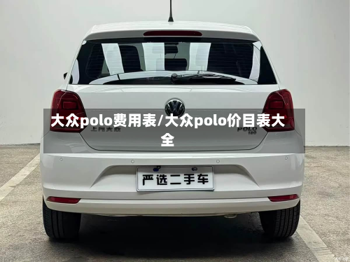 大众polo费用表/大众polo价目表大全-第3张图片