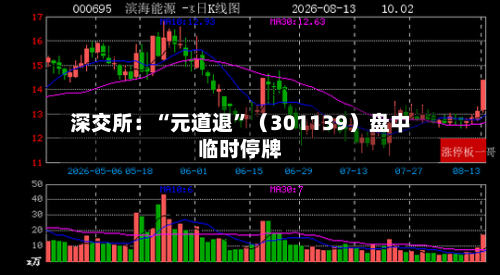 深交所：“元道退	”（301139）盘中临时停牌-第1张图片