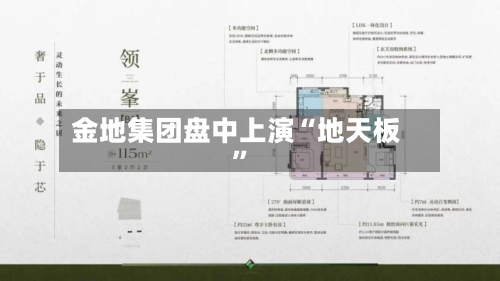 金地集团盘中上演“地天板”-第1张图片