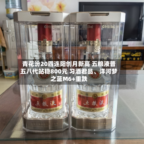 青花汾20四连阳创月新高 五粮液普五八代站稳800元 习酒君品、洋河梦之蓝M6+重跌-第3张图片