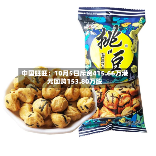 中国旺旺：10月5日斥资415.66万港元回购153.80万股-第2张图片
