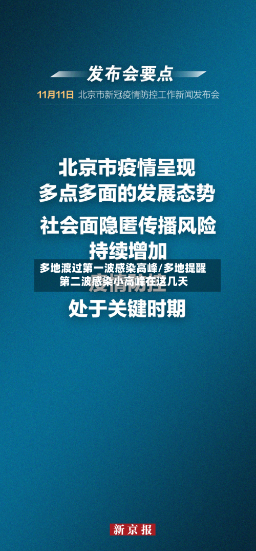 多地渡过第一波感染高峰/多地提醒 第二波感染小高峰在这几天