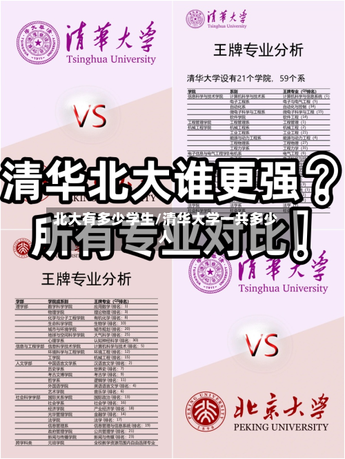 北大有多少学生/清华大学一共多少人